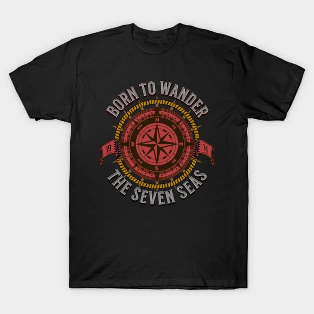 Born To Wonder T-Shirt by shipwrecked2020